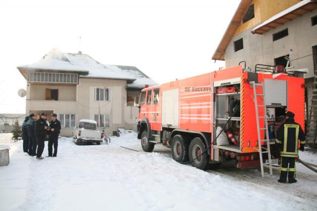 Ceasul rău: Foc lângă râul Suceava