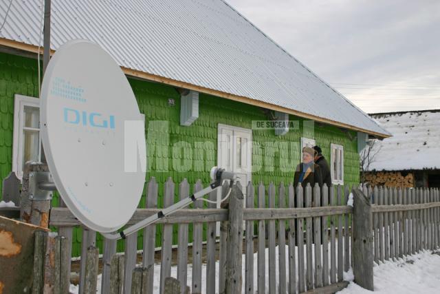 Antena Digi a pătruns şi în satele izolate de munte