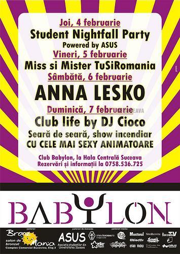 Sâmbătă: Show incendiar cu Anna Lesko, la Club Babylon