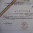 Certificatul care îi atestă lui Ioan Mariuţac calitatea de Erou - Martir al Revoluţiei din Decembrie 1989, completat cu numele eronat