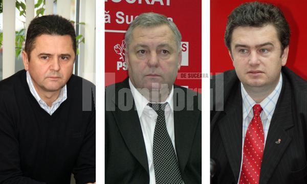 Eugen Bejinariu, Ioan Stan şi Cătălin Nechifor, cei care şi-au anunţat candidatura pentru scaunul de preşedinte al Organizaţiei Judeţene a PSD