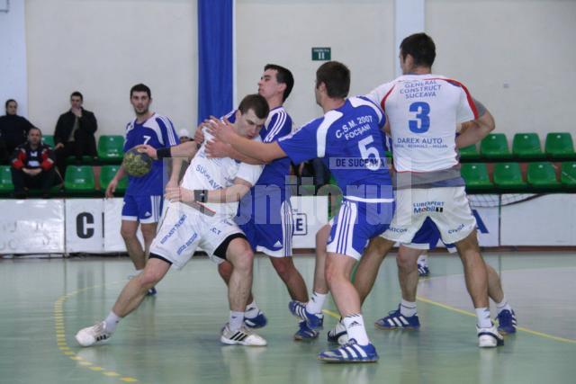Echipa secundă de handbal a Universităţii Suceava a pierdut în faţa celor de la CSM Focşani