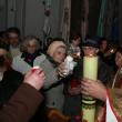 Preotul paroh Ştefan Babiaş, în noaptea de Înviere 2009