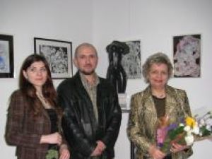 Protagoniştii manifestării - Oana Chinchişan, Lucian Smău şi Doina Cernica