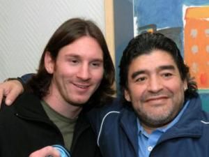 Diplomaţie: Messi: „Maradona este cel mai bun”