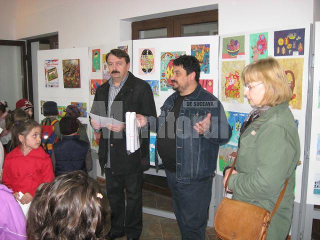 Deschiderea Expoziţiei-concurs de desene Pastele in Bucovina