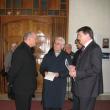 Pr. Iosif Răchiteanu, vicarul episcopal Alois Fechet şi vicepreşedintele CJ Suceava, Vasile Ilie