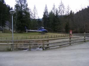 Elicopterul lui Gică Popescu. Foto: jurnalul virtual