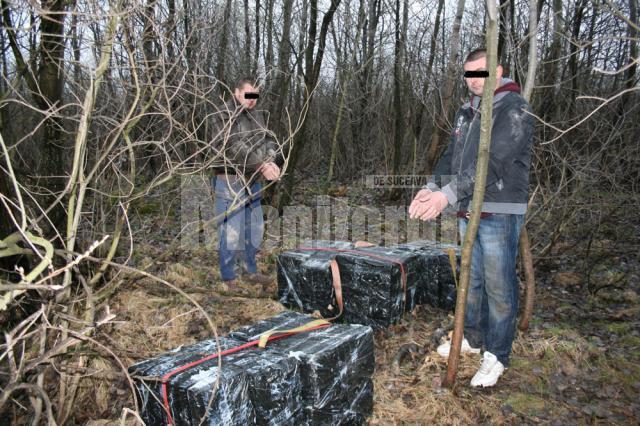 Poliţia de Frontieră: 6000 de pachete de ţigări de contrabandă reţinute la Vicov