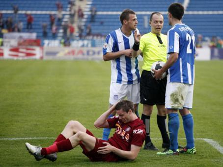 Echipa CFR Cluj a învins, joi, în deplasare, formaţia Politehnica Iaşi, scor 2-0 (0-0). Foto: MEDIAFAX