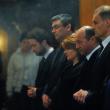 Preşedintele Traian Băsescu a fost prezent, ieri, la oficierea Sfintei Liturghii de către preoţii Catedralei romano-catolice Sfântul Iosif. Foto: MEDIAFAX