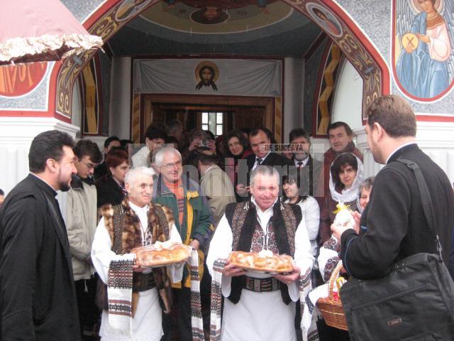 Primirea preotului Ciprian Pop la Valea Putnei