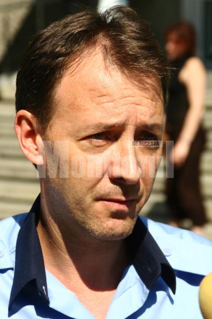 Comisarul-şef Cristi Vieru s-a împuşcat în curtea IPJ Botoşani