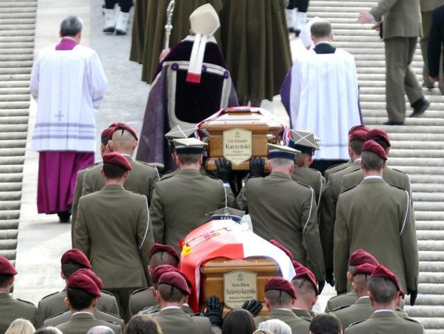 Ceremoniile desfăşurate la Cracovia Foto: AFP