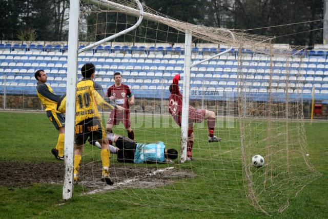 Romaniuc a realizat dubla în ultimele minute ale primei reprize