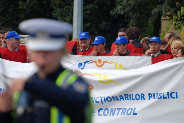 Pe 5 mai, funcţionarii publici vor intra în grevă generală pe termen nelimitat. Foto: MEDIAFAX