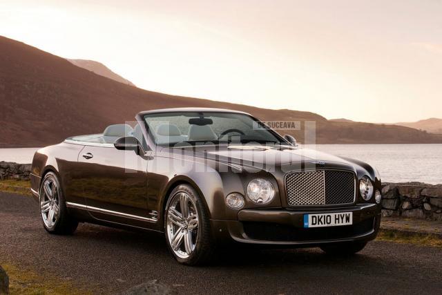 Bentley Mulsanne Cabrio Rendering by JL