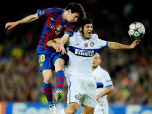 Chivu l-a anihilat perfect pe marele Messi