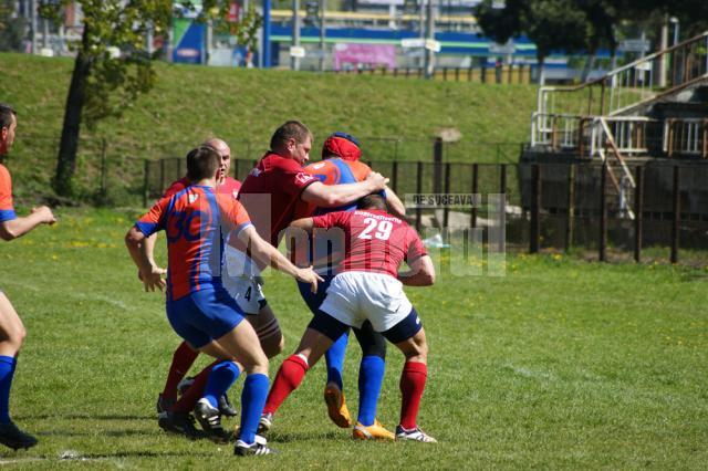 Rugby: Campioana a câştigat fără probleme la Suceava