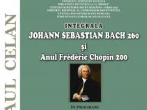 Eveniment: Integrala Johann Sebastian Bach - 260 şi Anul Frederic Chopin - 200