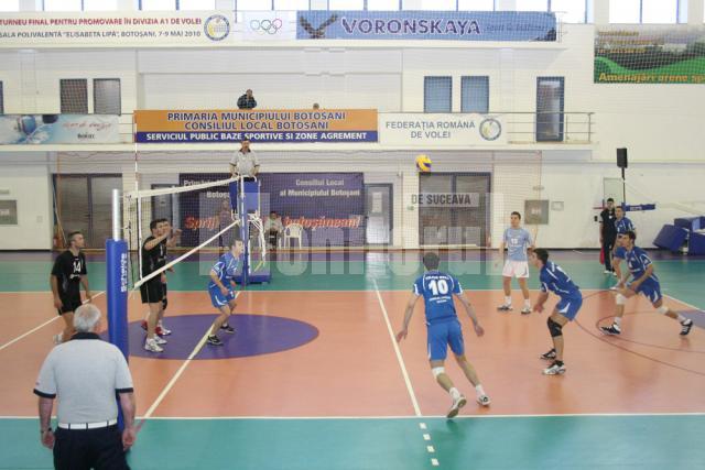 Volei: Sucevenii au început cu stângul turneul de baraj pentru promovare