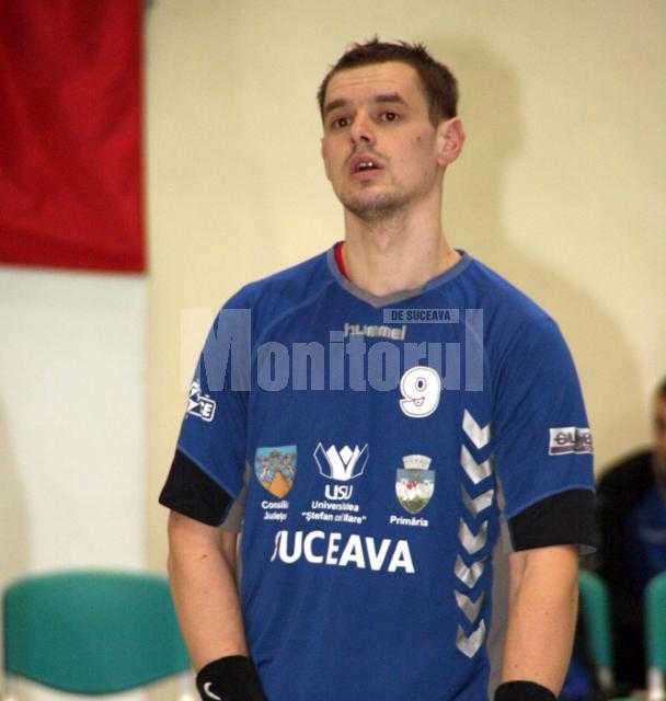 Răzvan Gavriloaia s-a accidentat şi este incert pentru jocul de astăzi