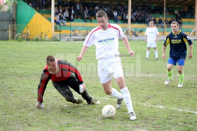 Fostul atacant al Cetăţii, Vladimir Prisacă, continuă să joace fotbal în Liga a IV-a, la Avântul Frasin