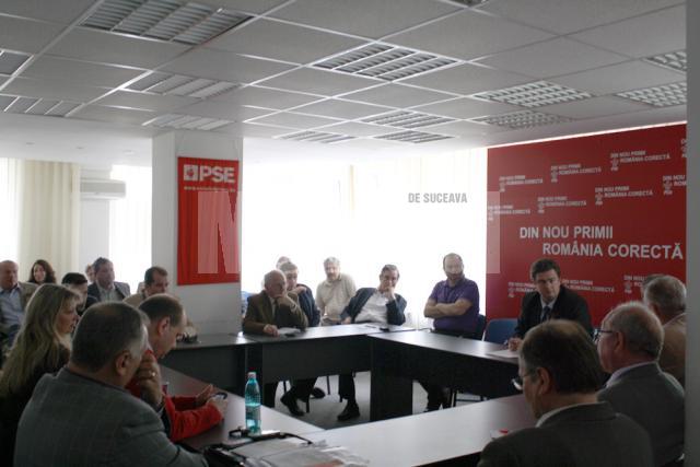 Reuniunea Comitetului Executiv lărgit al Organizaţiei Judeţene PSD Suceava