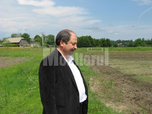 Petru Carcalete a început să se ocupe de agricultură în 1996