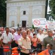 Sâmbătă: Circa 1.500 de suceveni şi-au strigat „amarul şi oful”, în faţa Prefecturii Suceava
