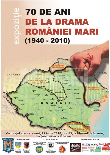 La Muzeul de Istorie: Expoziţia „70 de ani de la drama României Mari”