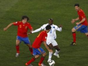 Reprezentativa Spaniei a învins, luni, cu scorul de 2-0 (1-0), selecţionata statului Honduras