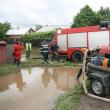 ISU a intervenit cu patru autospeciale şi patru motopompe pentru evacuarea apei