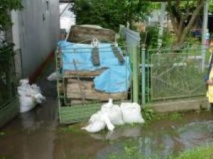 Precipitaţiile deosebit de abundente din cursul zilei de luni au afectat şi municipiul Rădăuţi