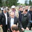 Inundaţii: Premierul Emil Boc a promis ajutor pentru sinistraţi