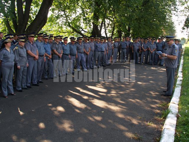 133 de lucrători din cadrul IJPF Suceava au fost avansaţi în grad cu ocazia Zilei Poliţiei de Frontieră Române