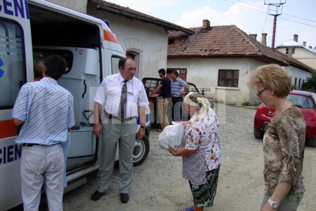 Fălticeni: Ajutor pentru sinistraţii din Dărmăneşti