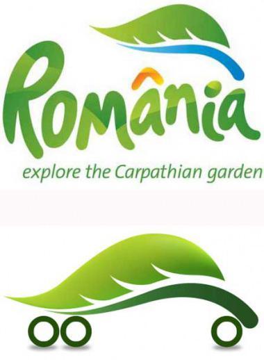 Frunza din logo-ul brandului turistic este aproape identică cu cea din logo-ul unei campanii ecologice