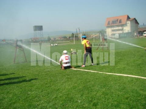 Concursuri profesionale: Echipa ISU Suceava, calificată în finala pe ţară a celor mai buni pompieri