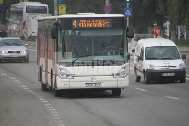 Autobuzele de pe linia 4 vor circula de astăzi pe traseul lor normal
