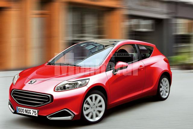 Peugeot 208 rendering by Scoopy