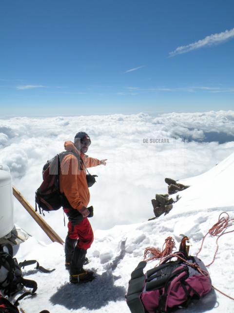 Masivul Punta Gnifetti a devenit deja istorie pentru alpinistul sucevean Daniel Ioan Dănilă