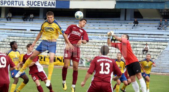 Liga a III-a: Rapid Suceava, victorie în 45 de minute