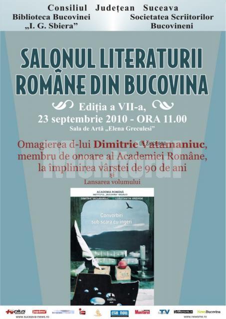 Ediţia a VII-a: Salonul Literaturii Române din Bucovina