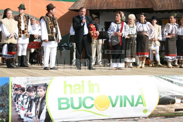 Gheorghe Flutur la deschiderea Targului Produs in Bucovina