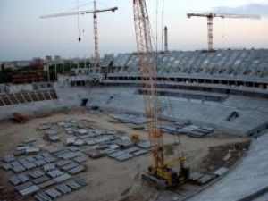 Primul stadion cu adevărat modern din România este aproape de finalizare în Bucureşti