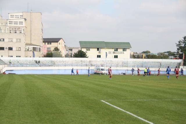 La ultimul meci de pe teren propriu, cu liderul la zi al Seriei I a Ligii a III-a, tribunele stadionului Areni au fost pustii
