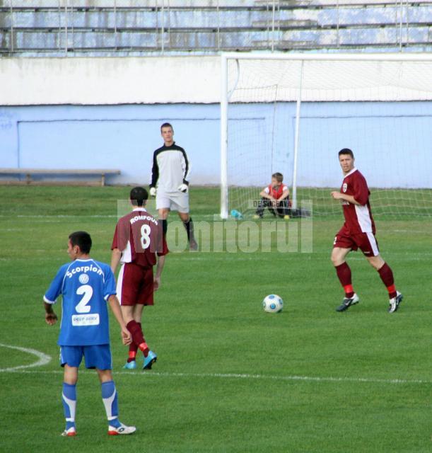 Gavriloaia a apărat buturile echipei Rapid CFR Suceava în meciul cu CSM Focşani