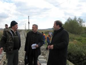 Ritm alert: Calea ferată de la Dărmăneşti, executată 90 la sută