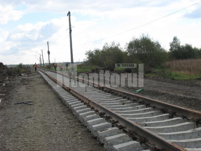 Trenurile de marfă şi călători vor circula din nou pe calea ferată Suceava-Dorneşti din data de 10 noiembrie a.c